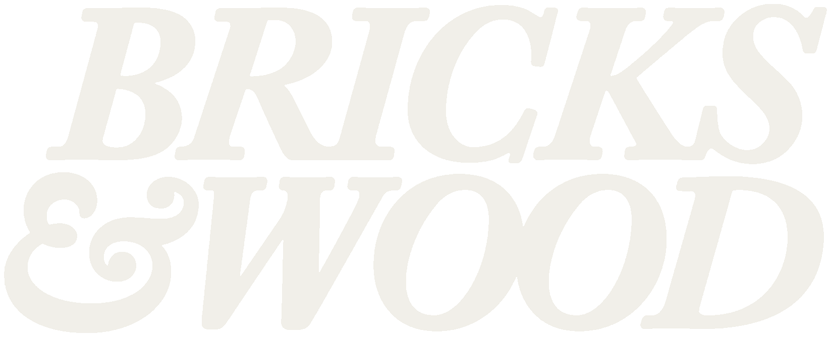 Bricks & Wood